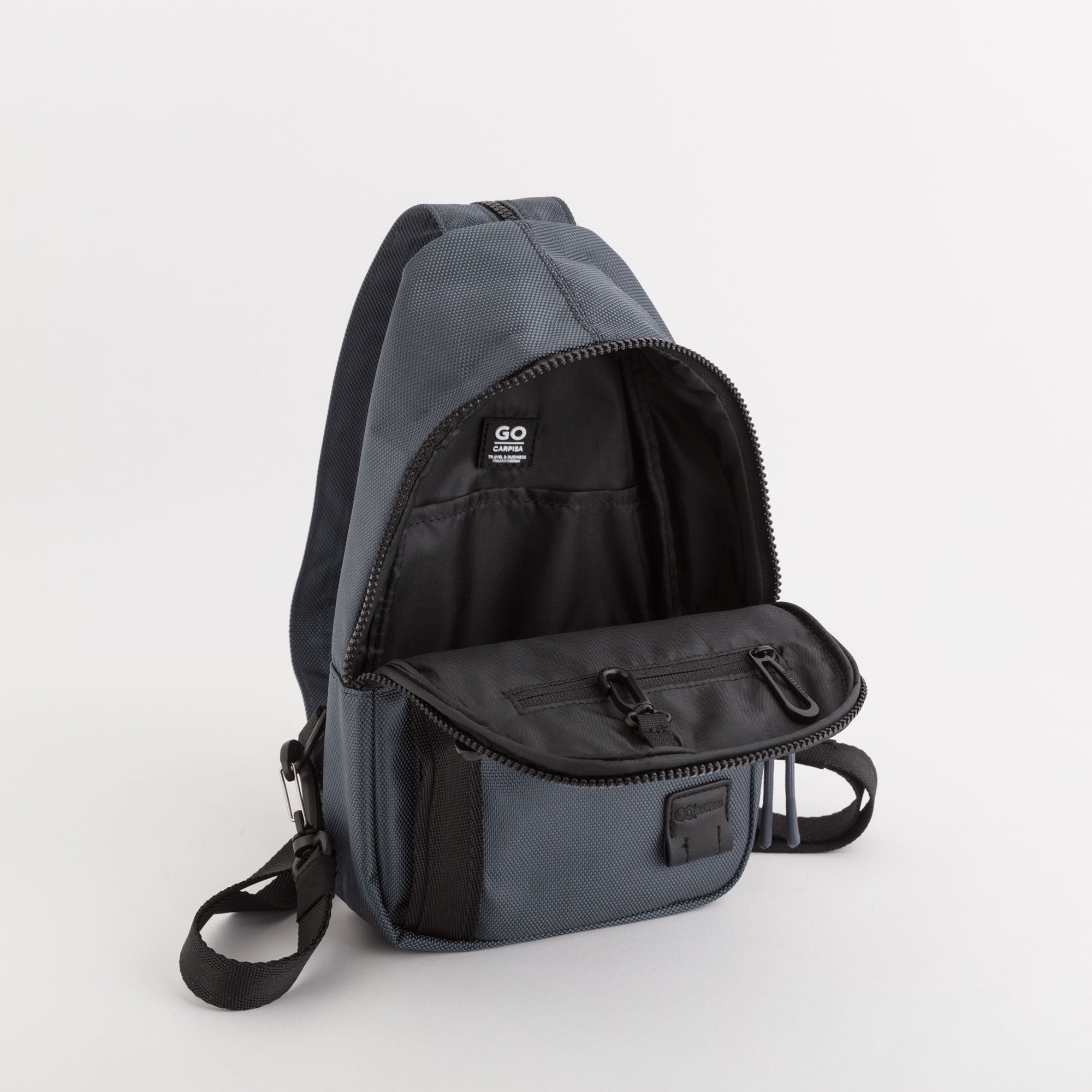 Small Backpacks-Walk-Easy Go Single Size / Grey Blue