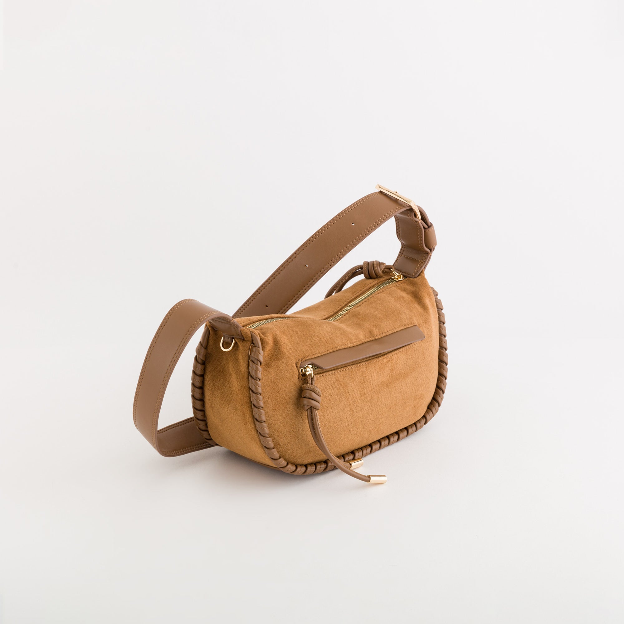 Women's Cross-Body Bag Mandorlo Camel