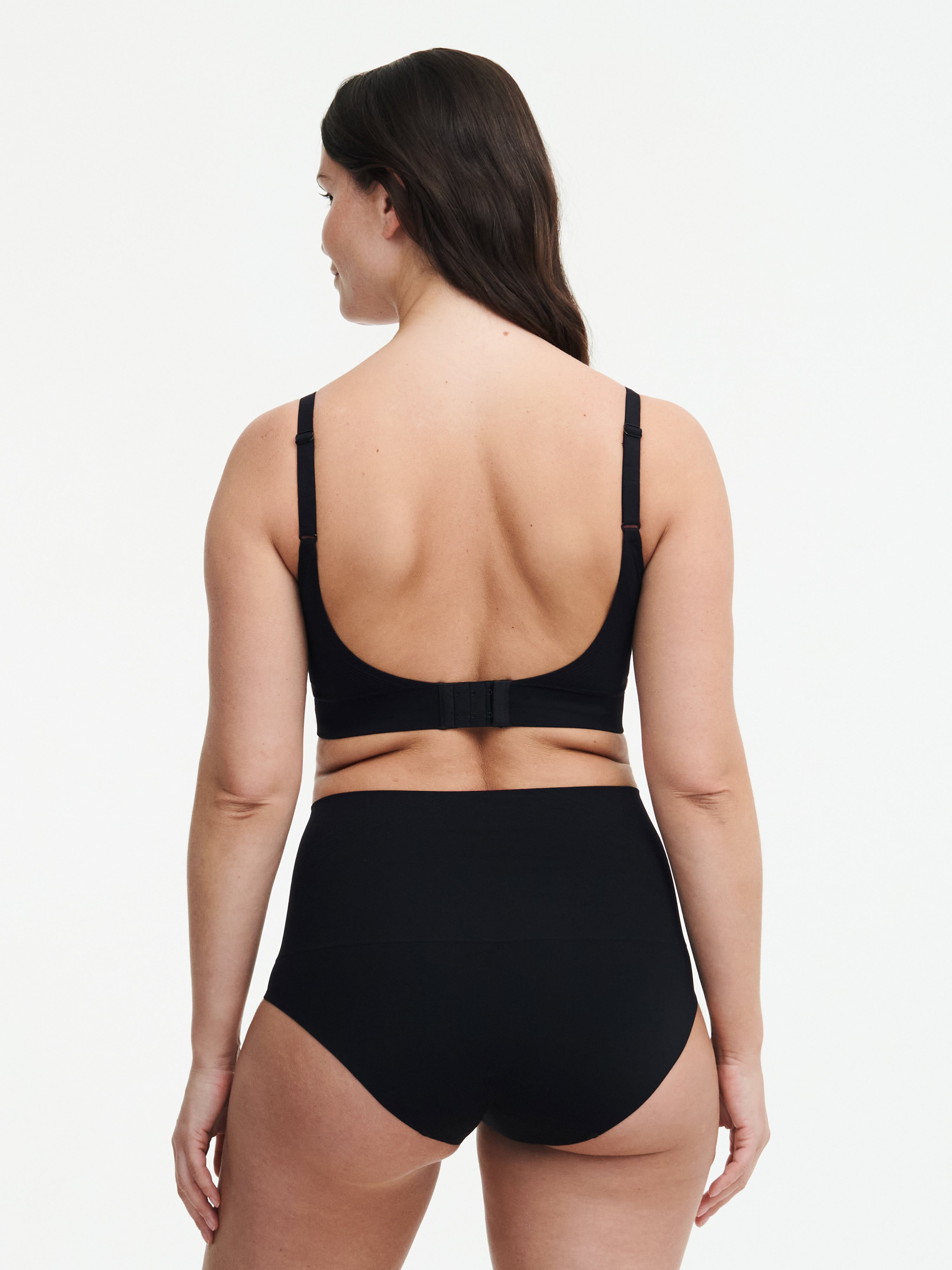 Chantelle Smooth Comfort-Smoothing high-waisted full brief