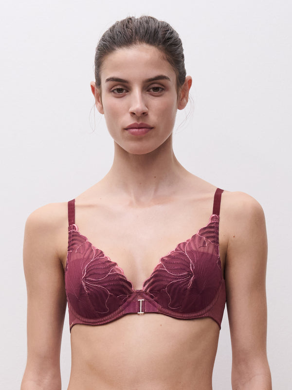 Chantelle Legend Lace Plunge Contour Bra