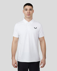 White Golf Breathable Polo - Breathable White Polo for Golf