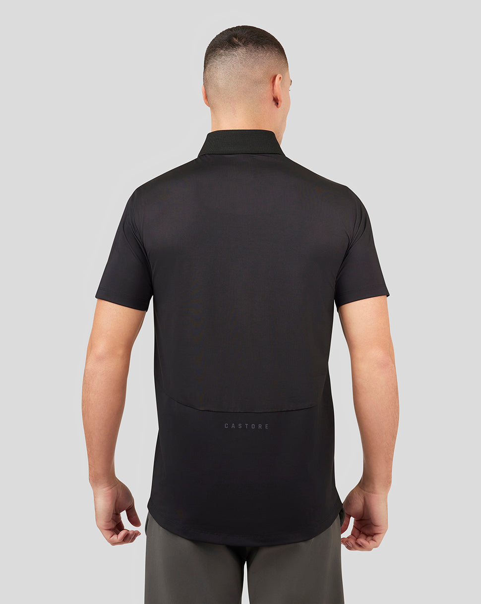 Onyx Golf Breathable Polo - Black Black Breathable Polo for Golf