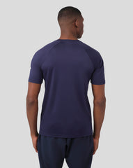 Men's Peacoat Short Sleeve Raglan T-Shirt