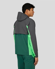 Castore Men’s Flex Woven Jacket – Pine Grey/Green, Stylish & Functional Jacket for Men