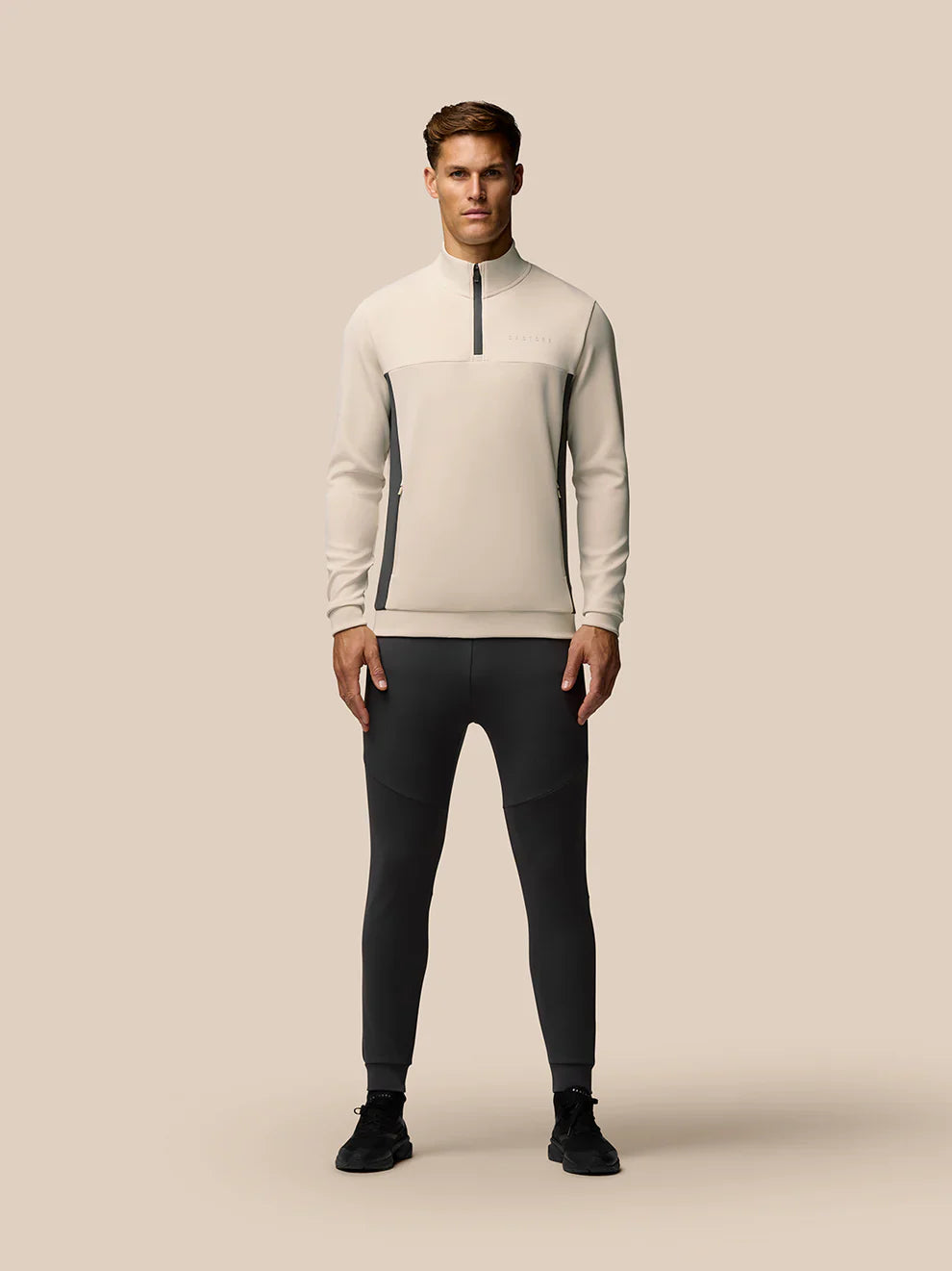 Castore Flex Lifestyle 1/4 Zip - Rock Grey