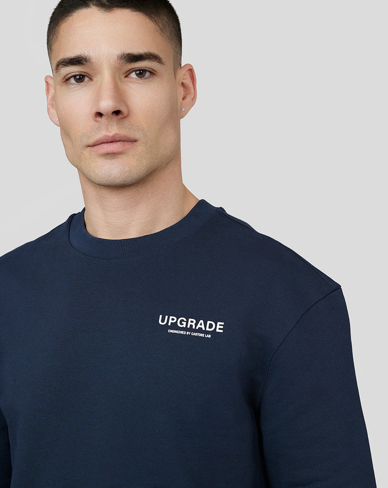 Navy Upgrade Sweatshirt – Comfortable Sweatshirt for Gym & Casual Wear
