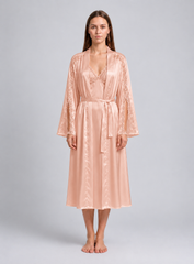 Isla & Evie Satin Robe
