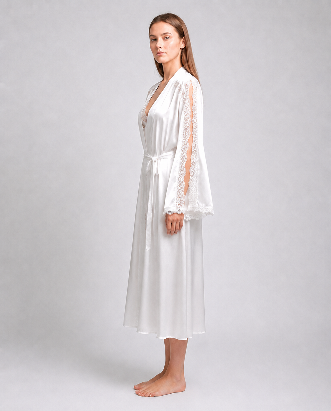 Isla & Evie Satin Robe