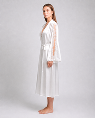 Isla & Evie Satin Robe
