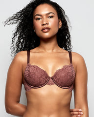 La Senza Lightly Lined Lace Full Coverage Bra 