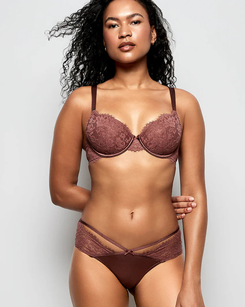 La Senza Lightly Lined Lace Full Coverage Bra 