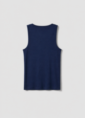 OVS Blue Pure Cotton Vest Top
