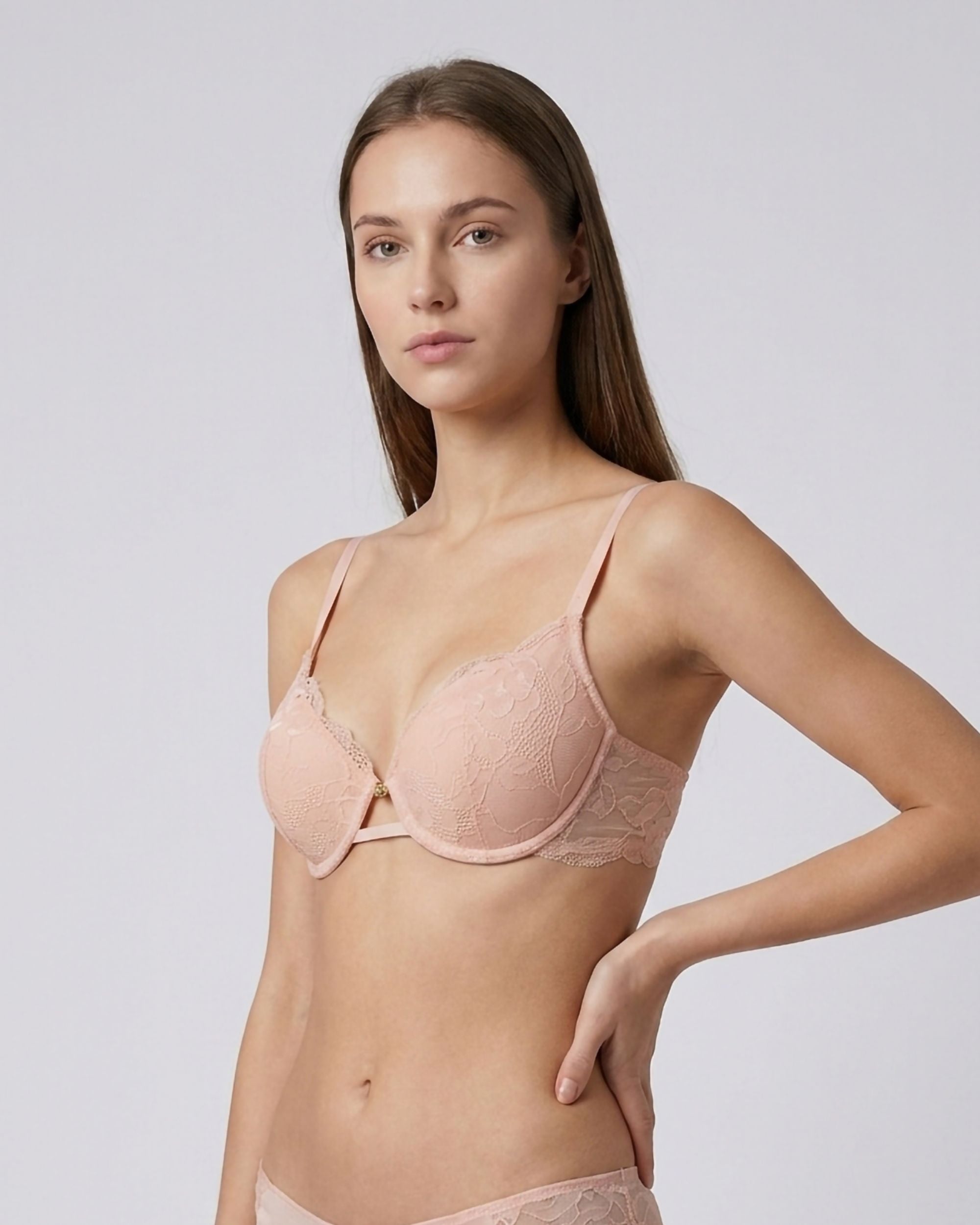 Isla & Evie Lace Lightly Lined Full-Coverage Bra