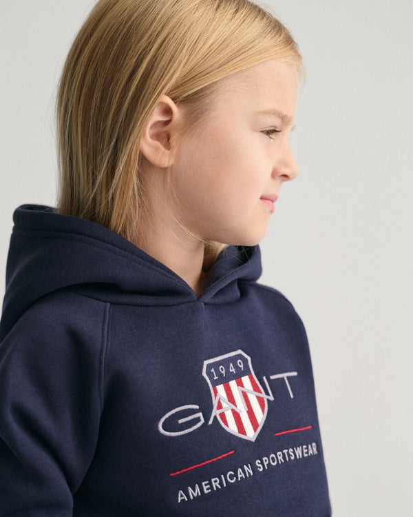 Archive Shield Raglan  Hoodie