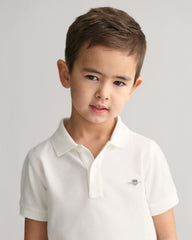 Kids Shield Piqué Polo Shirt