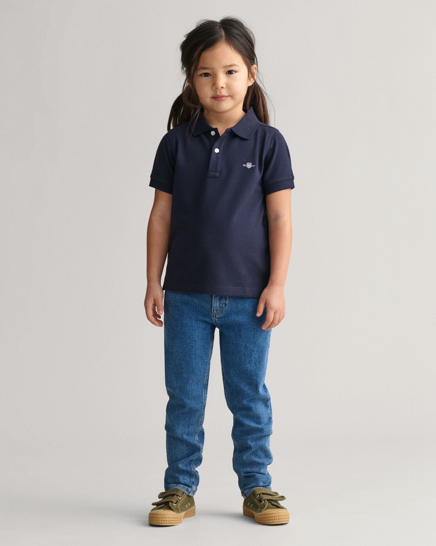 Kids Shield Piqué Polo Shirt