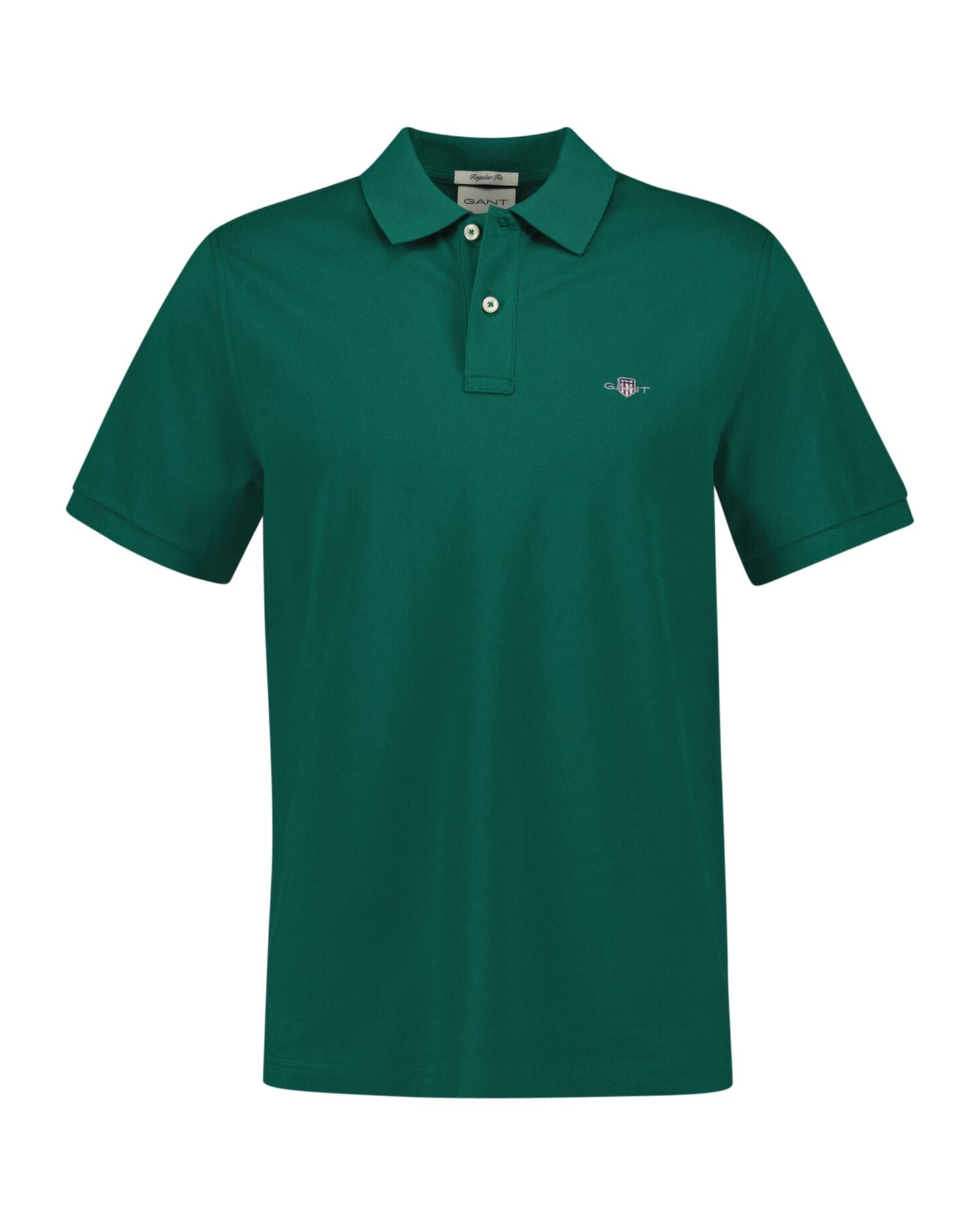 Regular Shield Short Sleeve Pique Polo