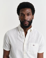 Regular Cotton Linen SS Shirt