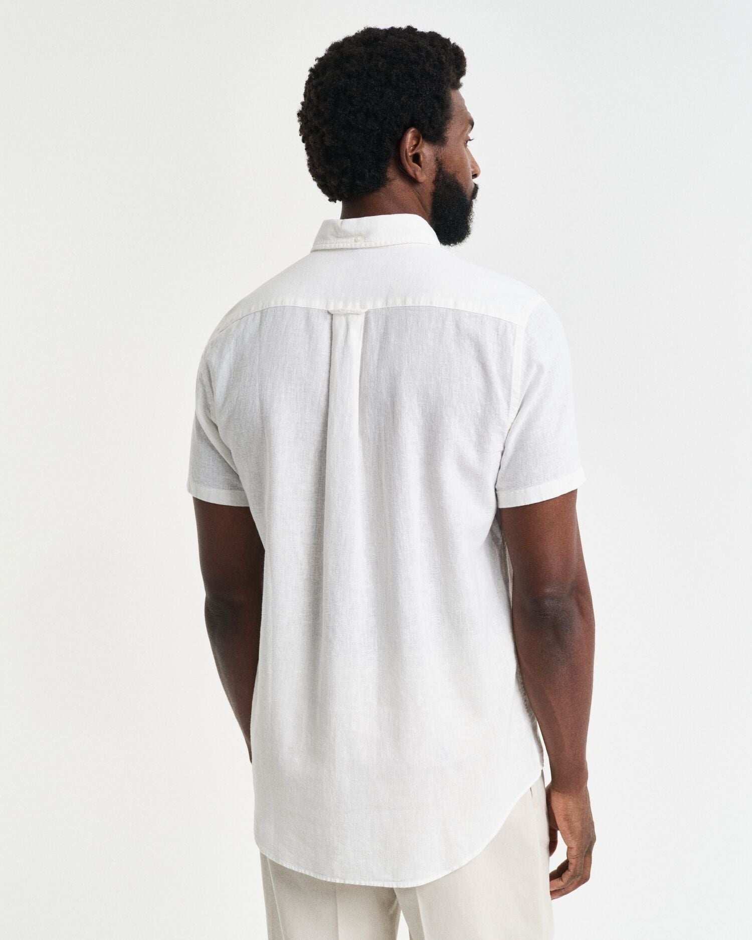 Regular Cotton Linen SS Shirt