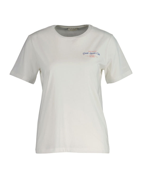 GANT Regular Fit Graphic Short Sleeve T-Shirt