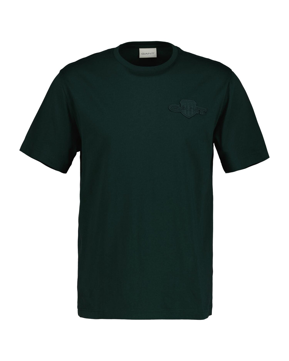 GANT Regular Fit Tonal Shield Short Sleeve T-Shirt