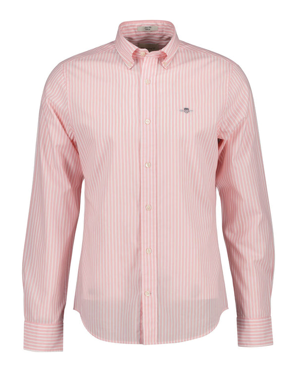 Slim Classic Poplin Stripe Shirt