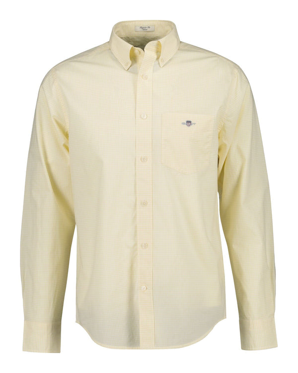 Regular Classic Poplin Gingham Shirt