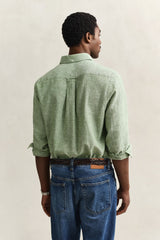 Regular Cotton Linen Shirt