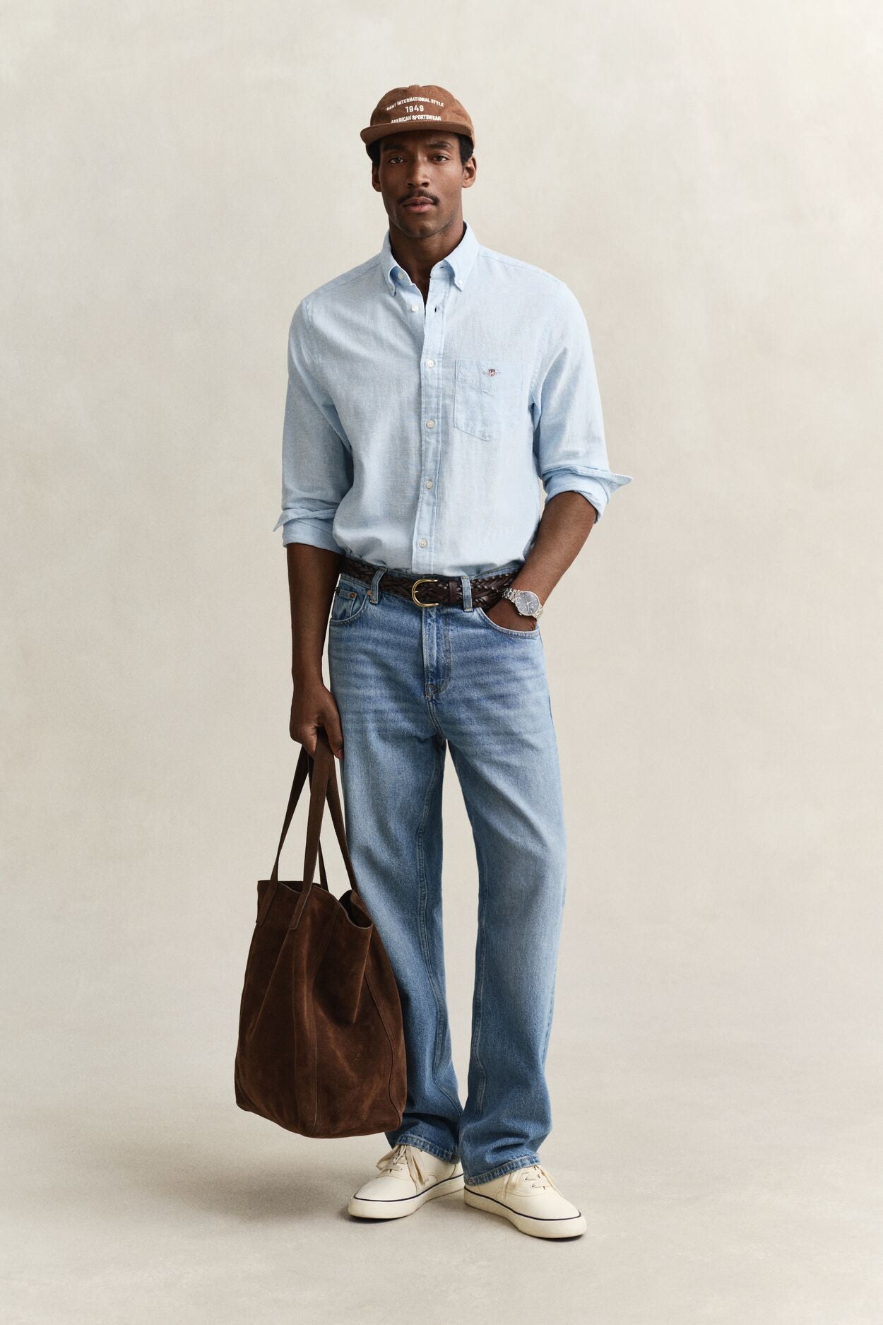 Regular Cotton Linen Shirt