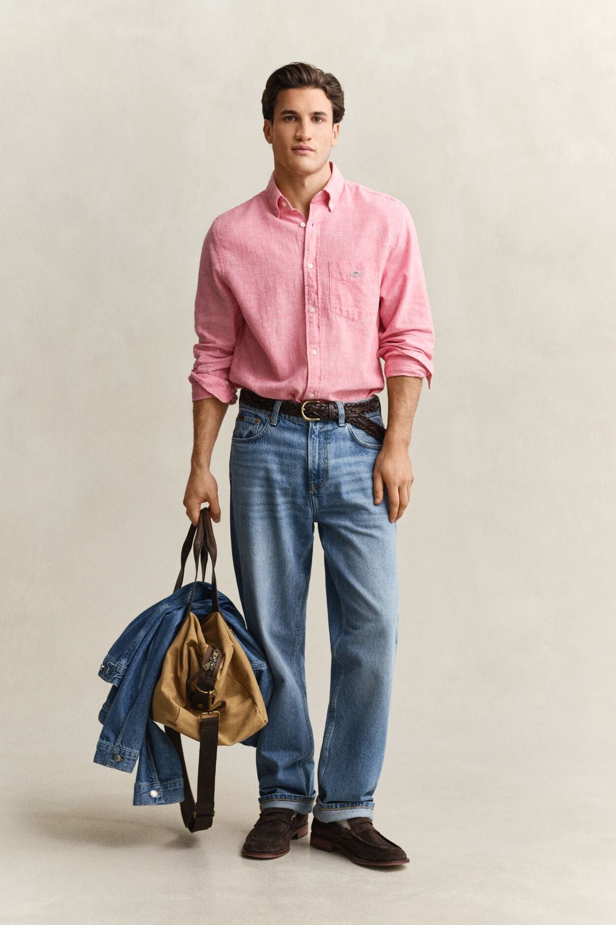 Regular Cotton Linen Shirt