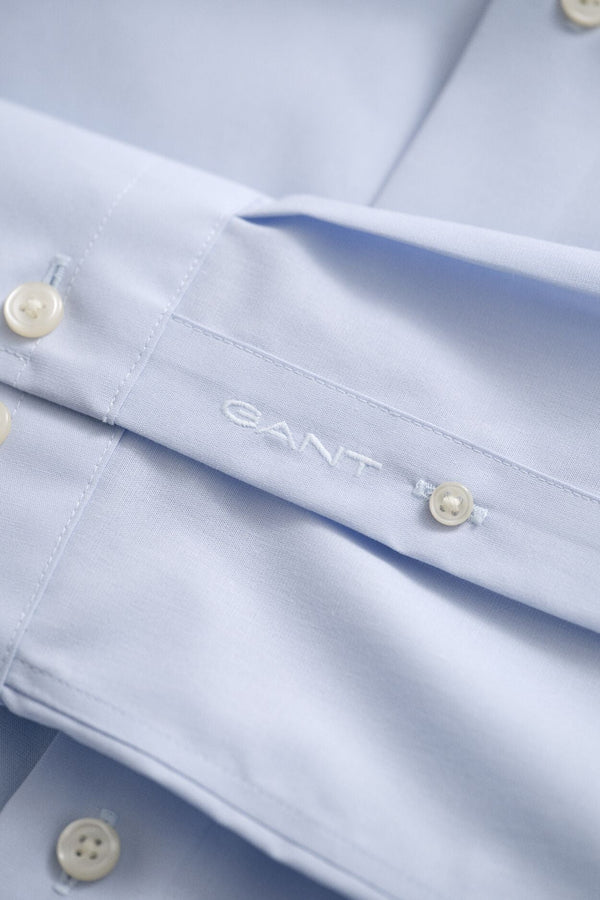 Slim Poplin Stretch Shirt