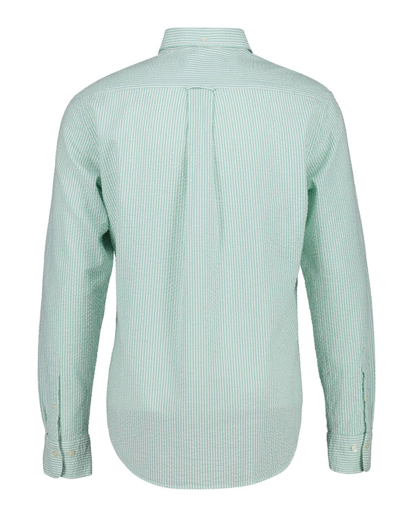 Regular Seersucker Stripe Shirt