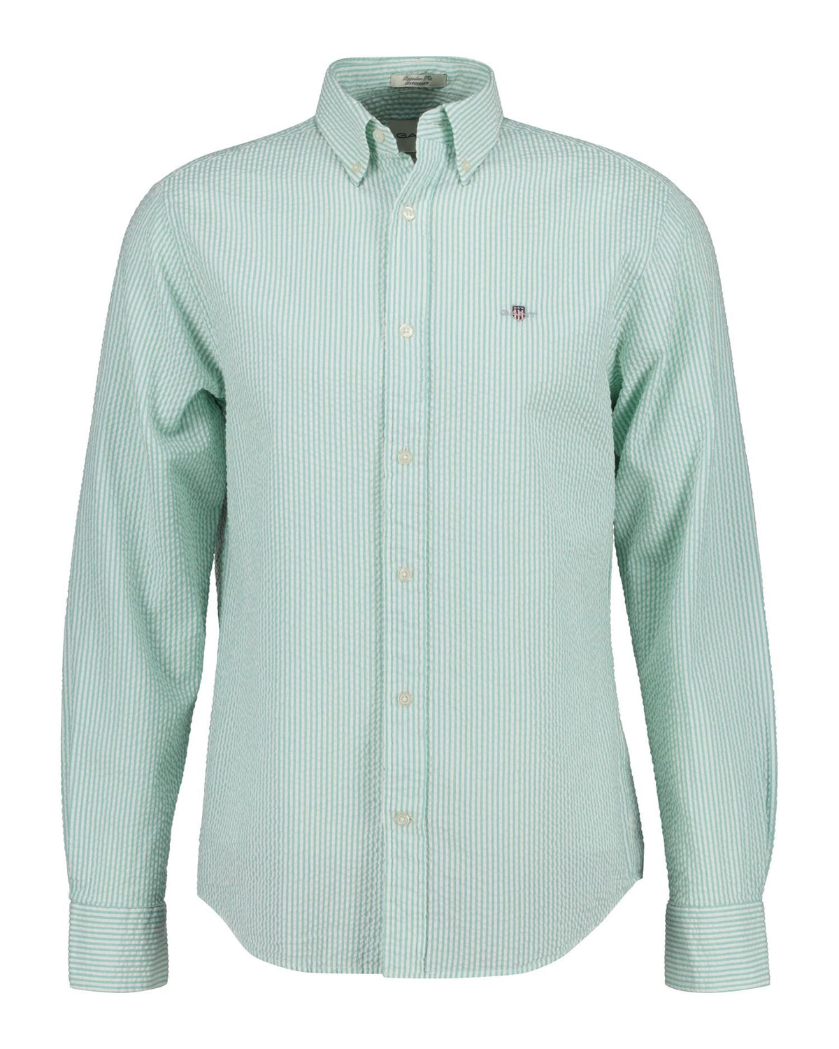 Regular Seersucker Stripe Shirt