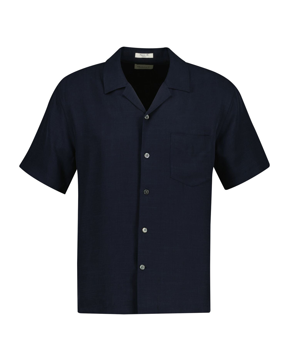 Regular Lyocell Camp Collar