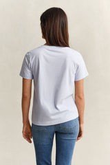 Regular Shield Short Sleeve V-Neck T-Shirt