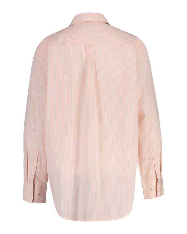 Relaxed Classic Poplin Stripe Shirt