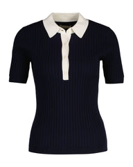 Rib Knit SS Rugger