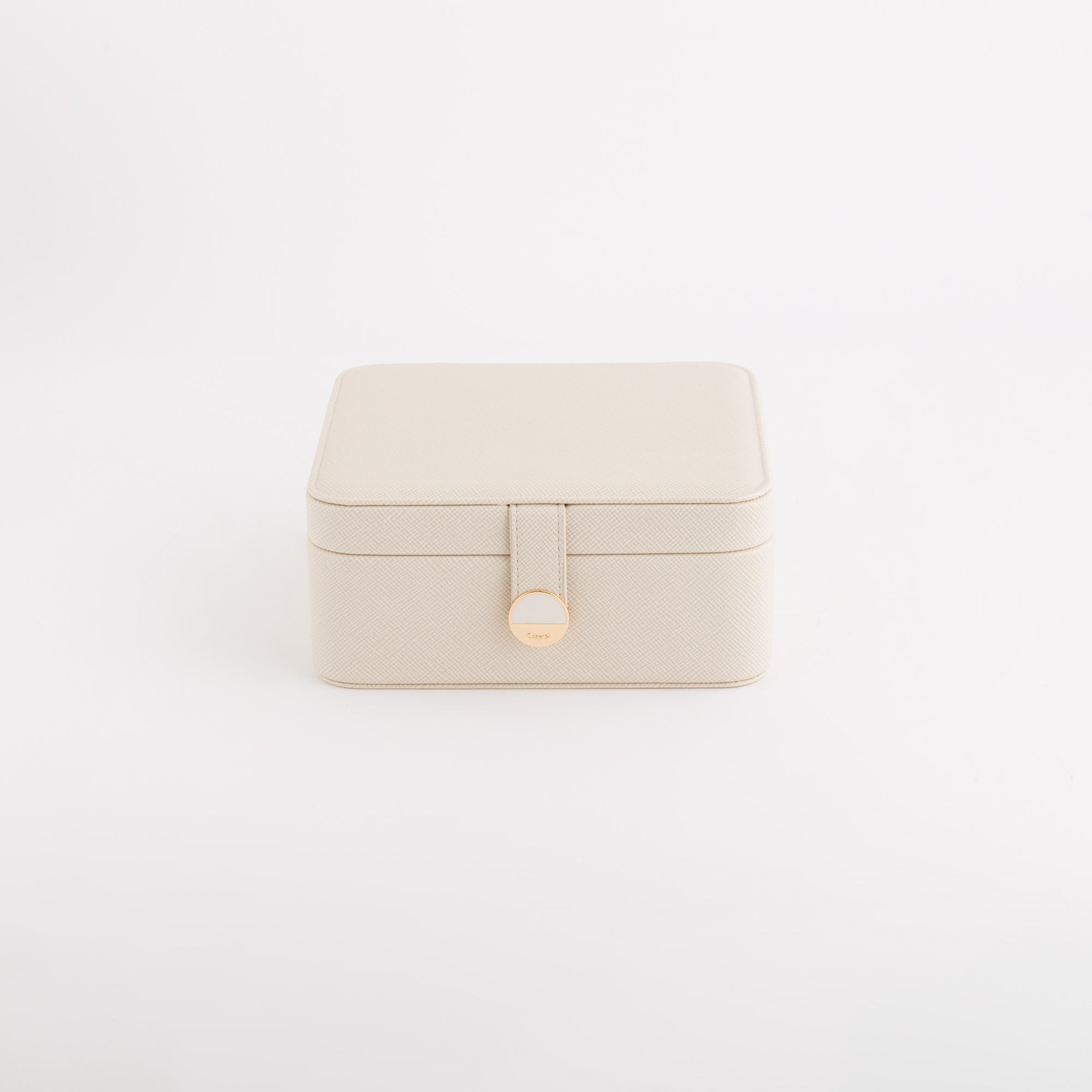 Jewellery Case-Giorgia Single Size / Cream