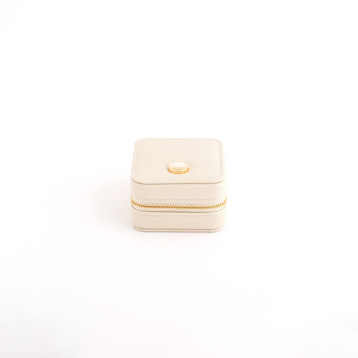 Jewellery Case-Giorgia Single Size / Cream