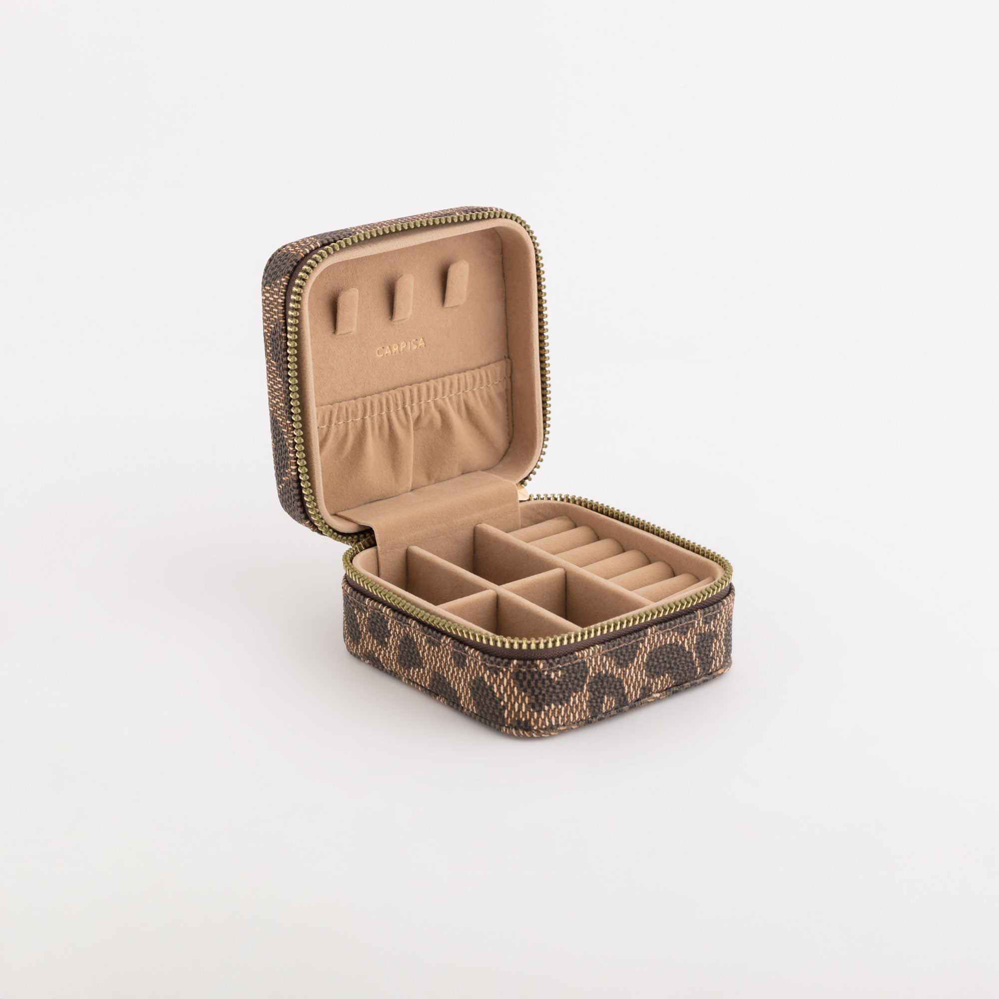 Jewellery Case-Sabrina Beauty Single Size / Brown/Multicolour