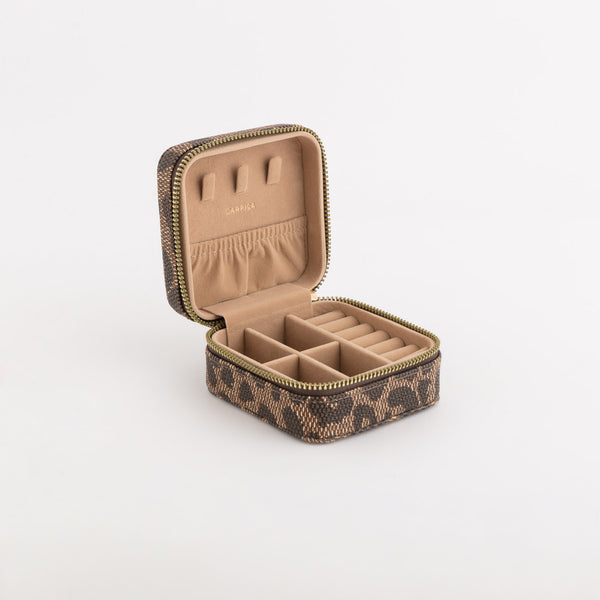 Jewellery Case-Sabrina Beauty Single Size / Brown/Multicolour