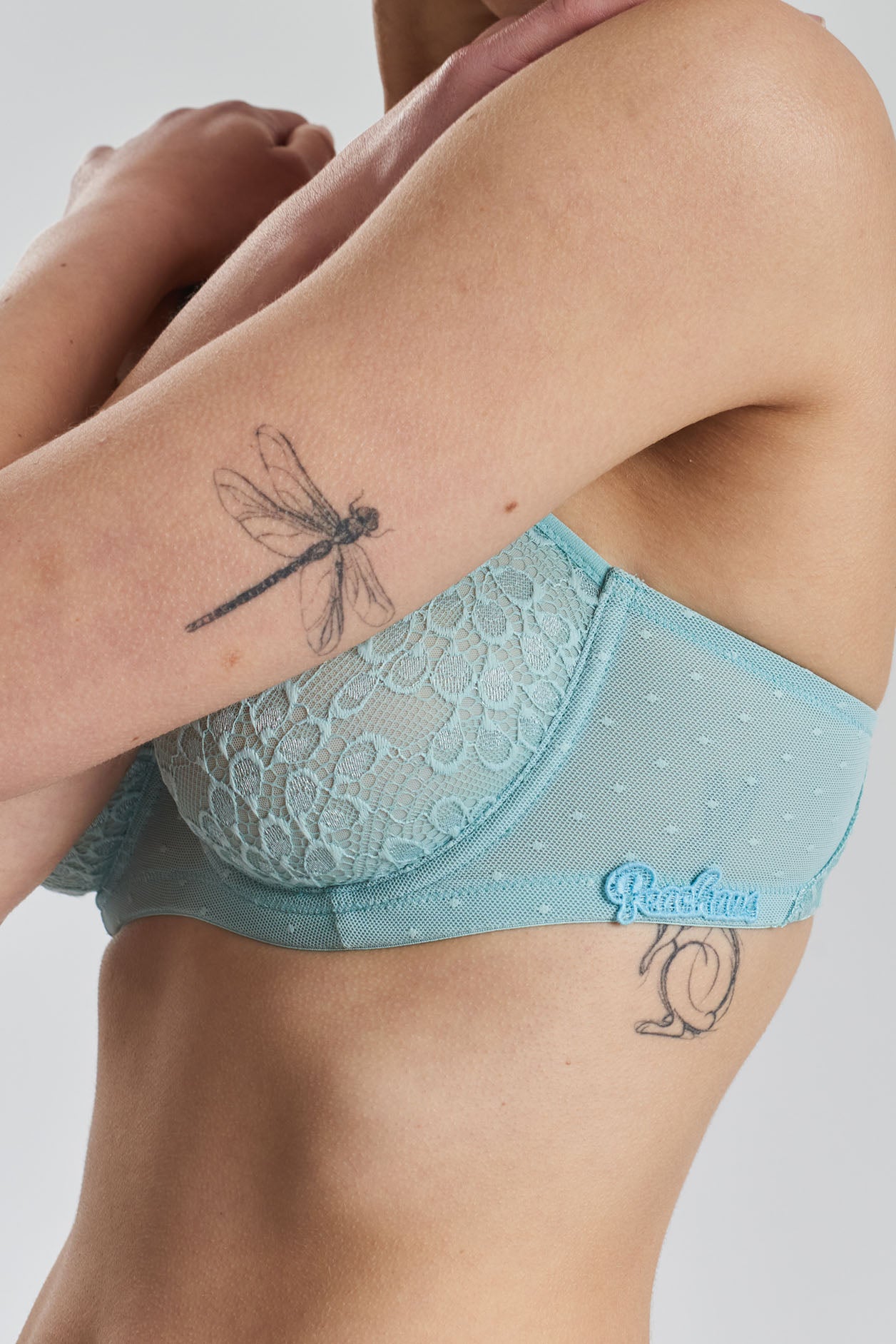 Peachaus Betula Recycled Tulle Underwired Balconette Bra