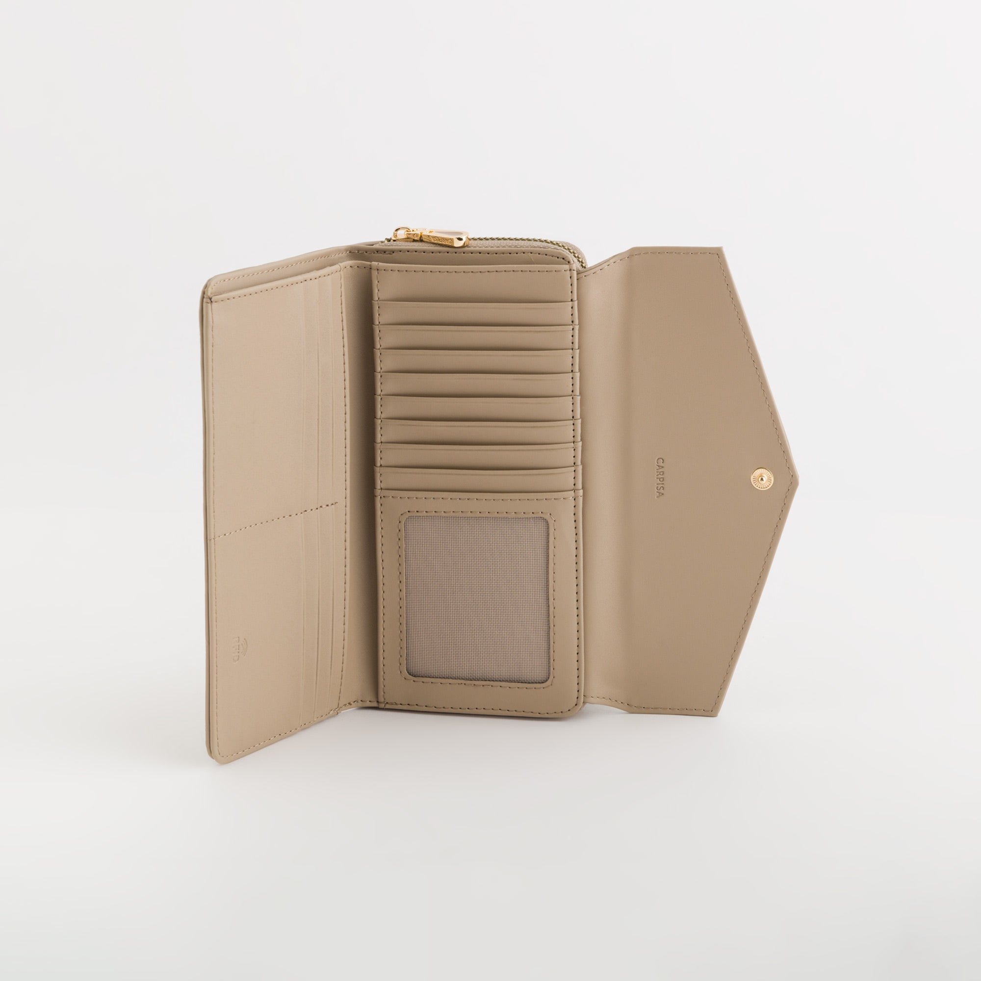 Wallets-Diana Wallet Single Size / Taupe/Light Taupe