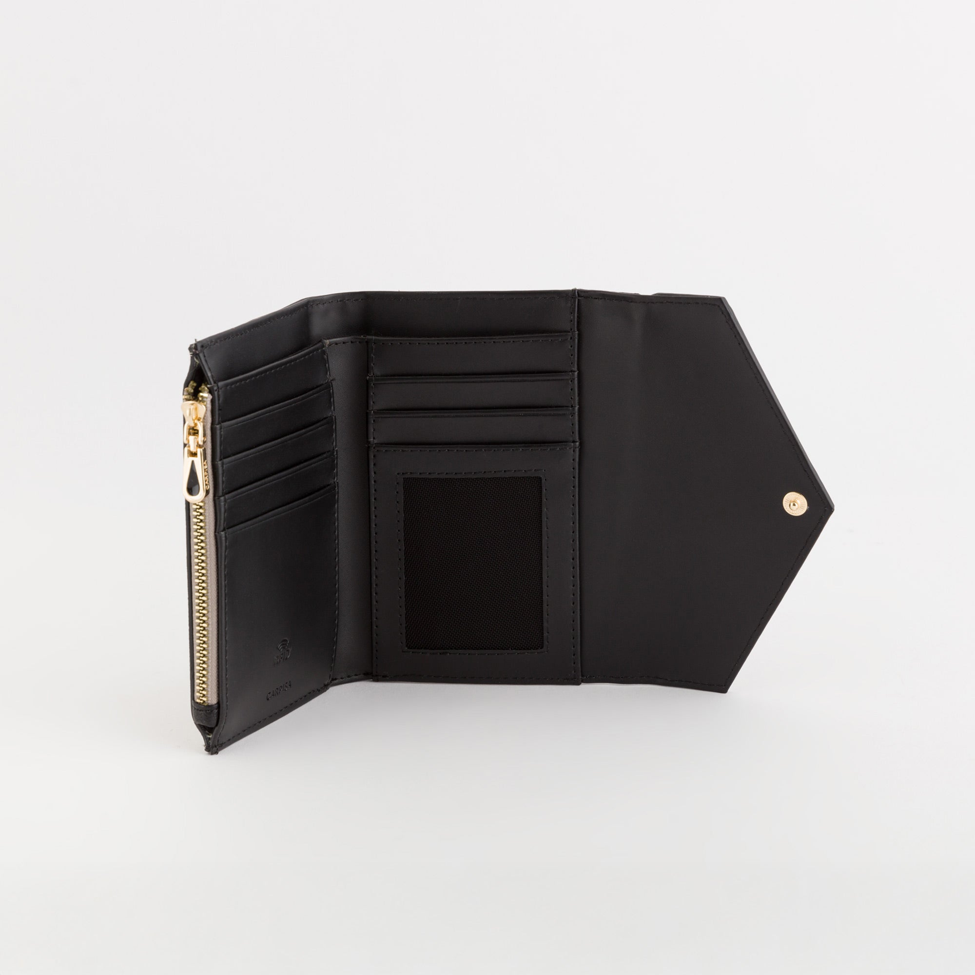 Wallets-Diana Wallet Single Size / Taupe/Black