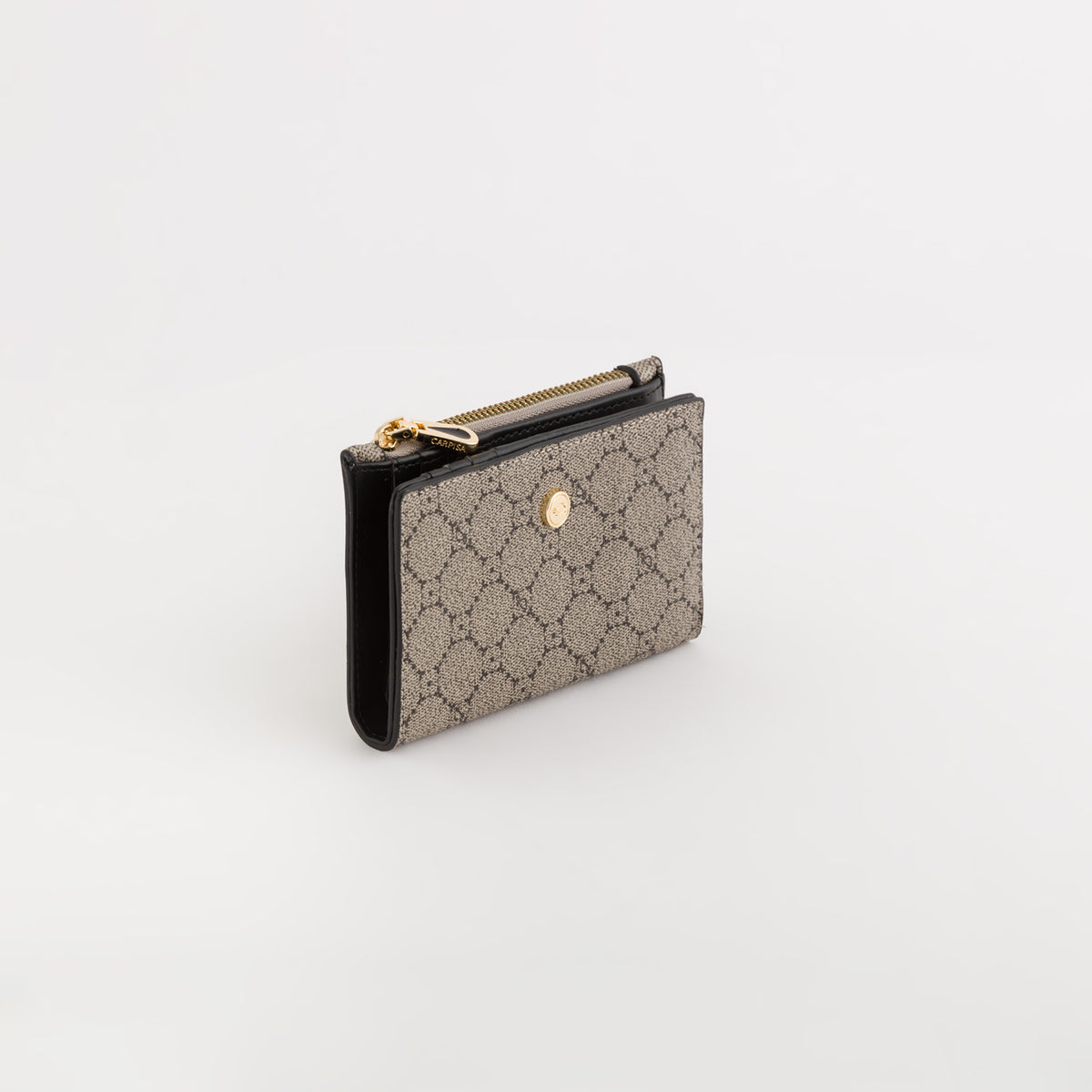 Wallets-Diana Wallet Single Size / Taupe/Black