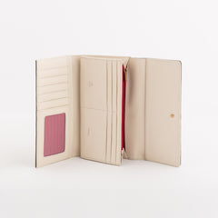Large Wallets-Giulia Wallet Single Size / Cream