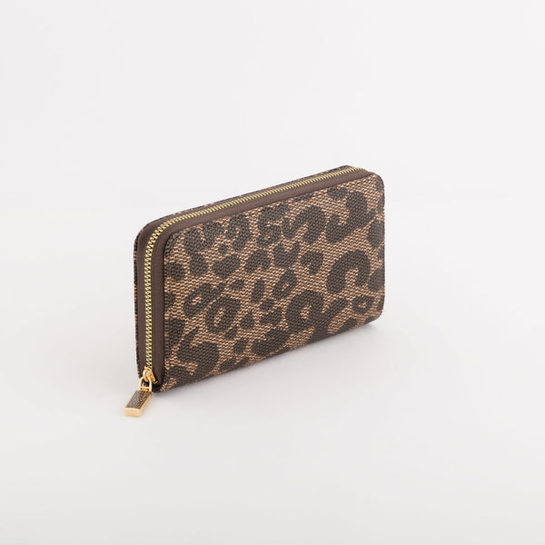 Wallets-Sabrina Wallet Single Size / Brown/Multicolour