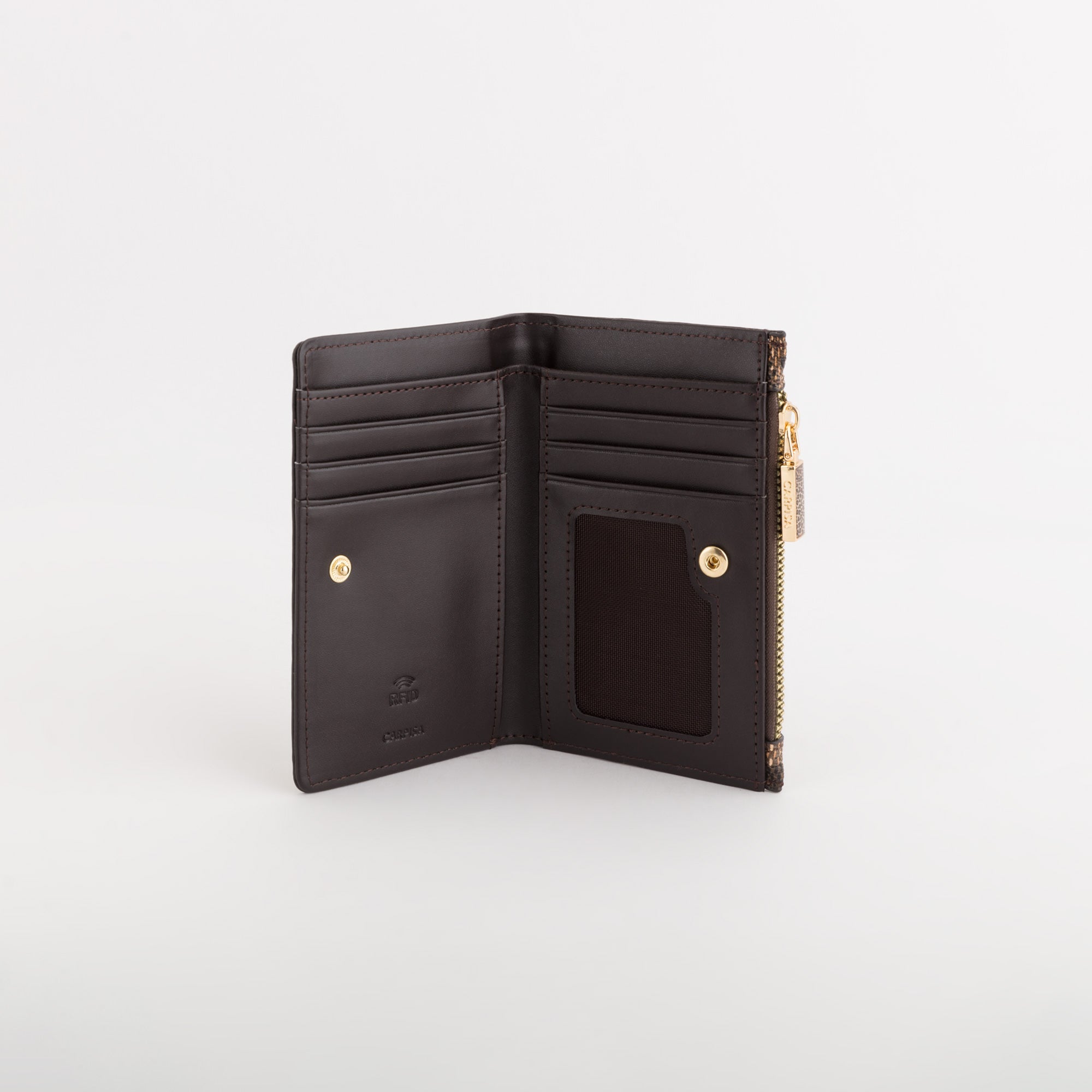 Wallets-Sabrina Wallet Single Size / Brown/Multicolour