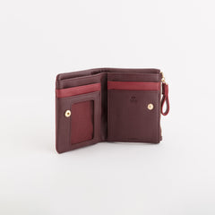 Wallets-Berna Wallet Single Size / Plum/Cherry