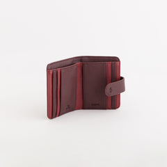 Wallets-Berna Wallet Single Size / Plum/Cherry